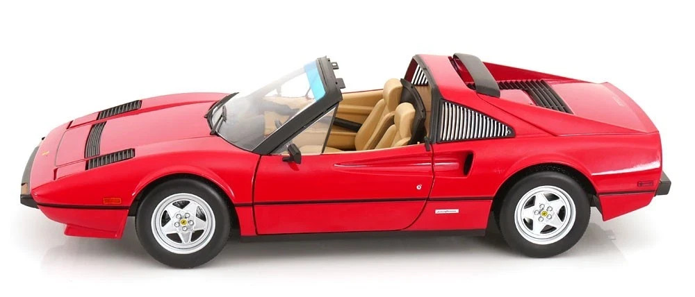 KK Scale Models 1982 Ferrari 308 GTS QV US-Version Red LARGE CAR 1:12*New!