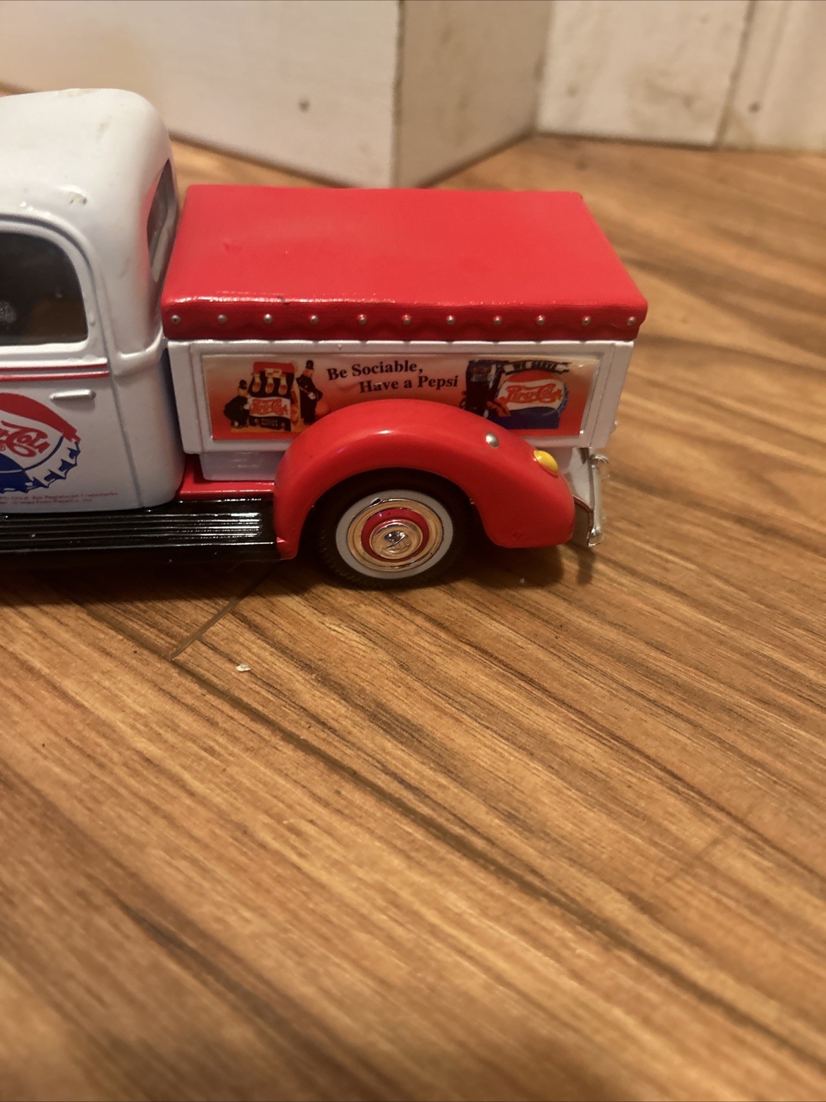 Golden Wheels Diecast 1940 Ford Pickup Delivery Truck & Pepsi Truck Bank