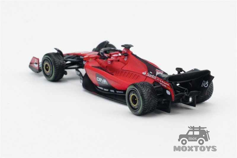 BBR 1:64 SF23 #16#55 C. Leclerc 2023 Monaco GP Diecast Model Car