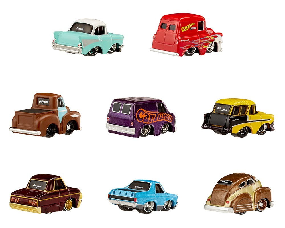 2025 CarTuned 1:64 Series 4 Mainline Assortment 8 Car Set, 592631-XX3 Seal Case