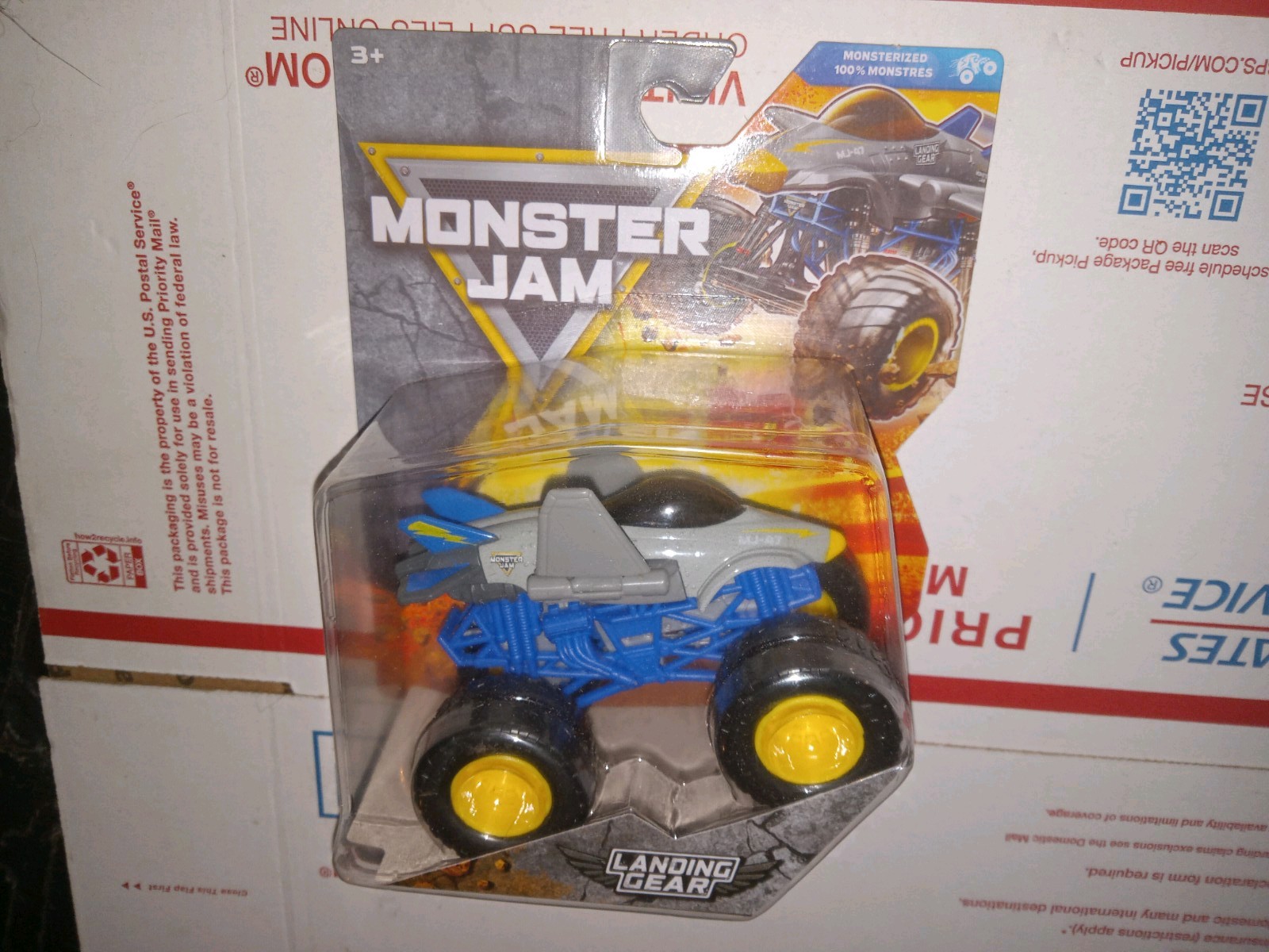 RARE LANDING GEAR Spin Master Monster Jam Truck Series 47 NEW ~ MONSTERIZED ~