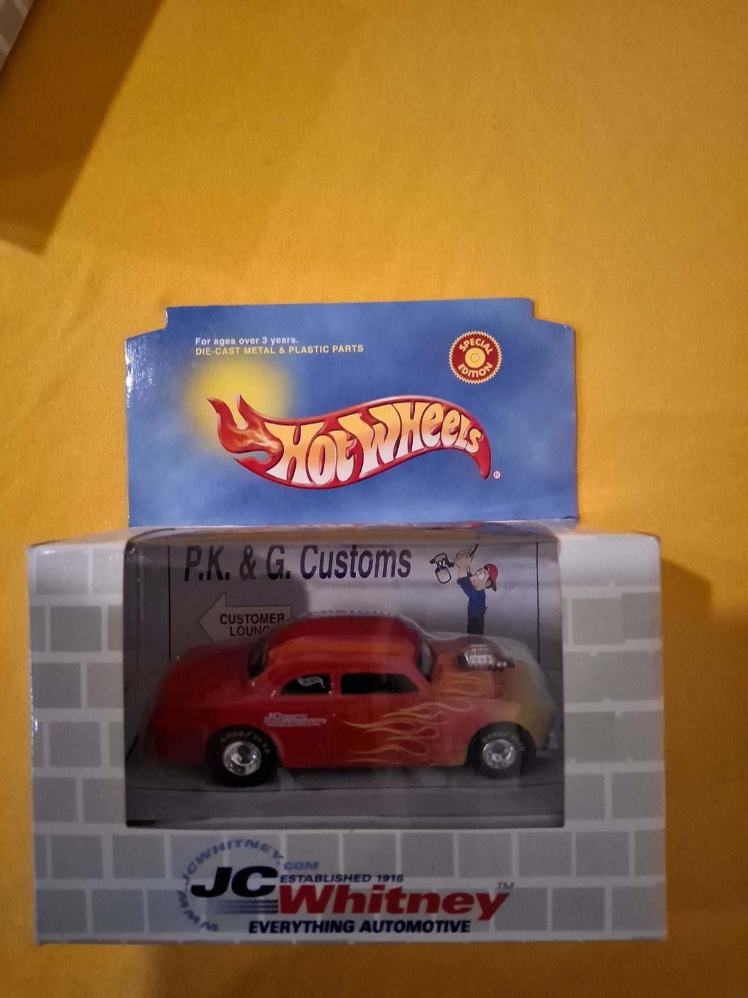 Hot Wheels P.K. & G. Customs JC Whitney Exclusive 🔥Tt