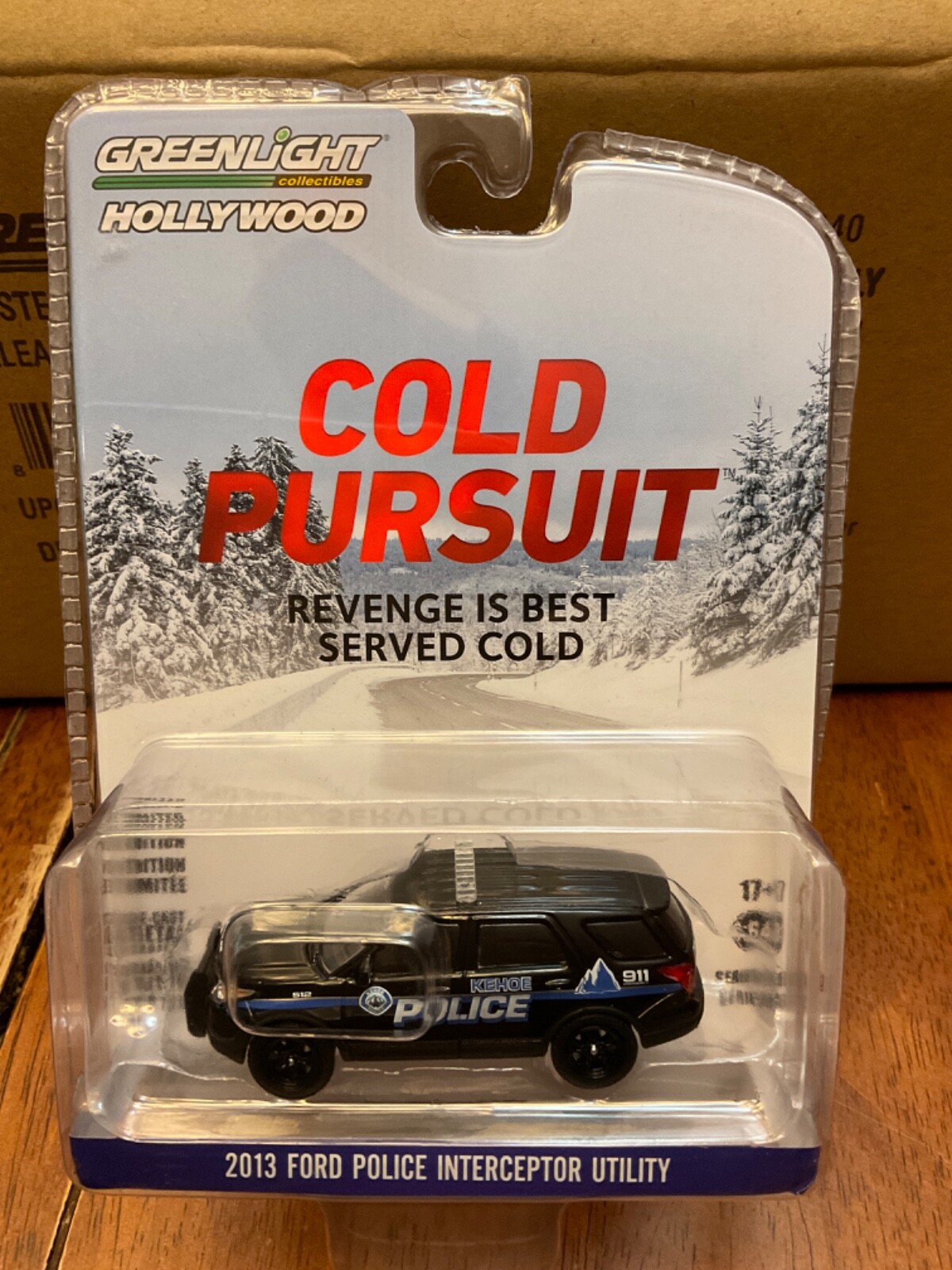 Greenlight 1:64 Hollywood Cold Pursuit 2013 Ford Utility Kehoe Police