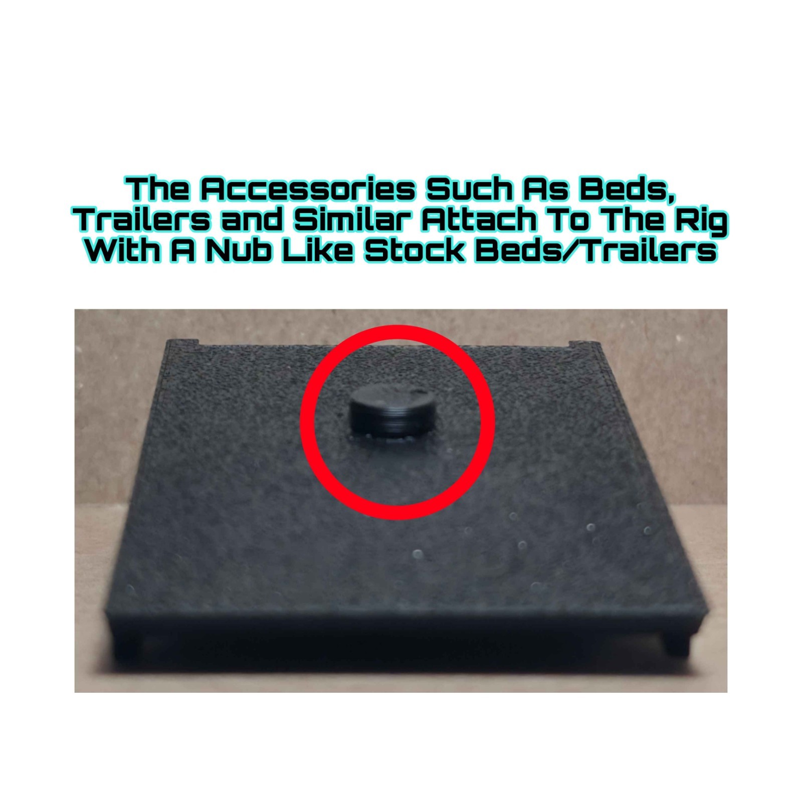 3D Printed Accessories For 1/64 Scale CarTuned Rigs / Rig$ Beds Trailers ETC