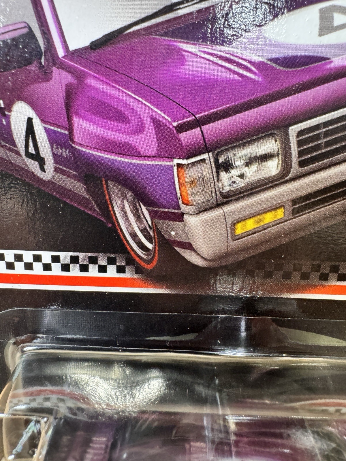 2023 Hot Wheels RLC Custom ’93 Nissan Hardbody D21 Purple 1:64 *IMPERFECT CARD*
