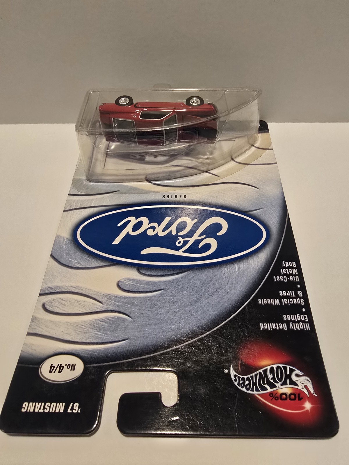 Hot Wheels Real Riders Ford series ’67 Mustang red