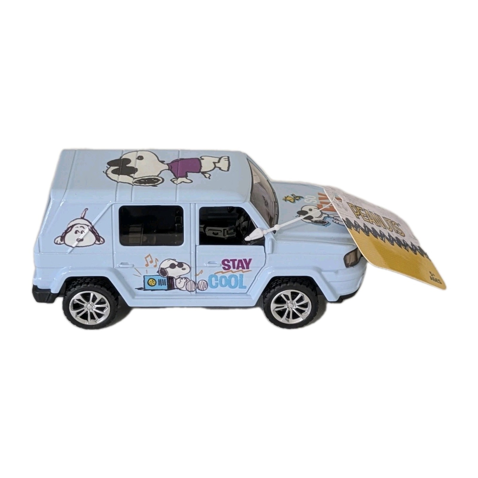 Ultimate Peanuts & Snoopy 14 Vehicle Set – Buses, Cars & Pickup Truck & SUV!