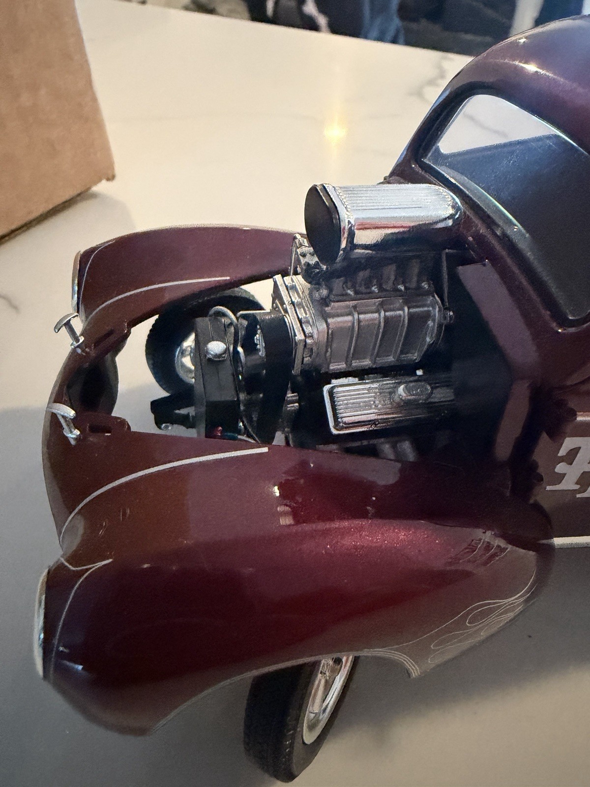 ACME Trading Co. THOMPSON AND POOLE – 1941 WILLYS GASSER DRAG CAR – 1/18 DIECAST
