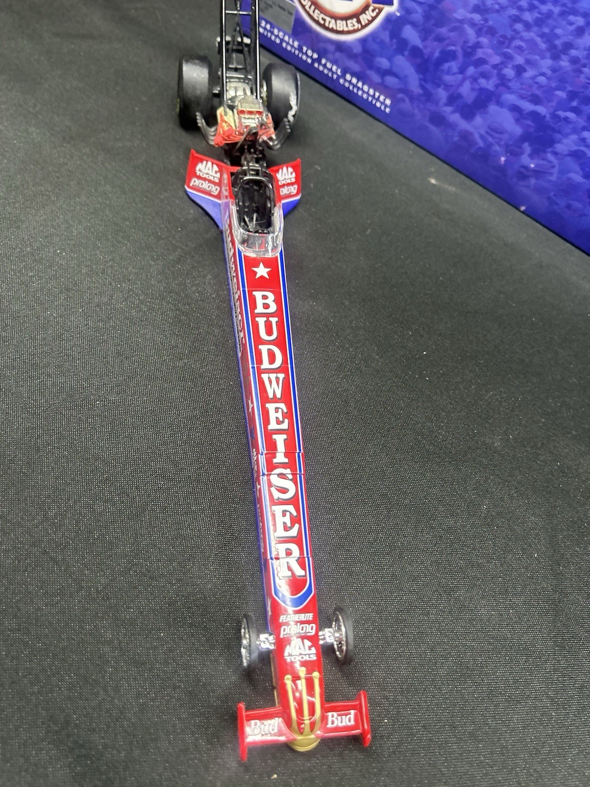 Kenny Bernstein Budweiser US Olympic Team NHRA Top Fuel Dragster 1/24 Diecast