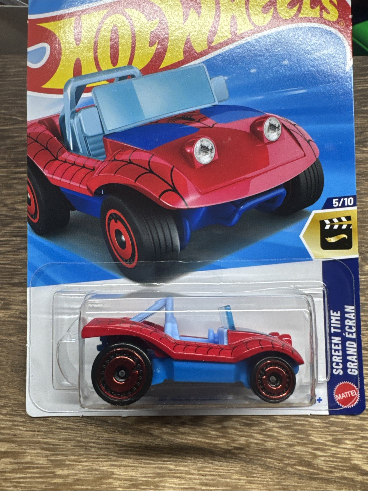 Spider-Mobile #195 Screen Time 5/10 2026 Hot Wheels Mix K