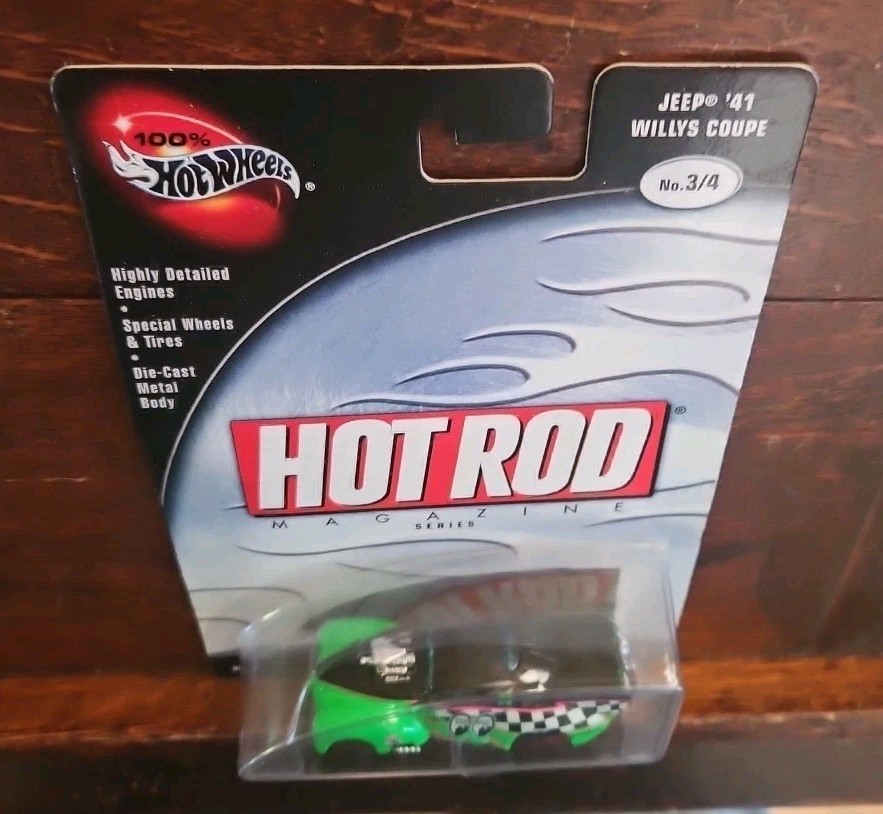 Hot Wheels Magazine Series ” HOT ROD” & “ROD and CUSTOM” (#256)