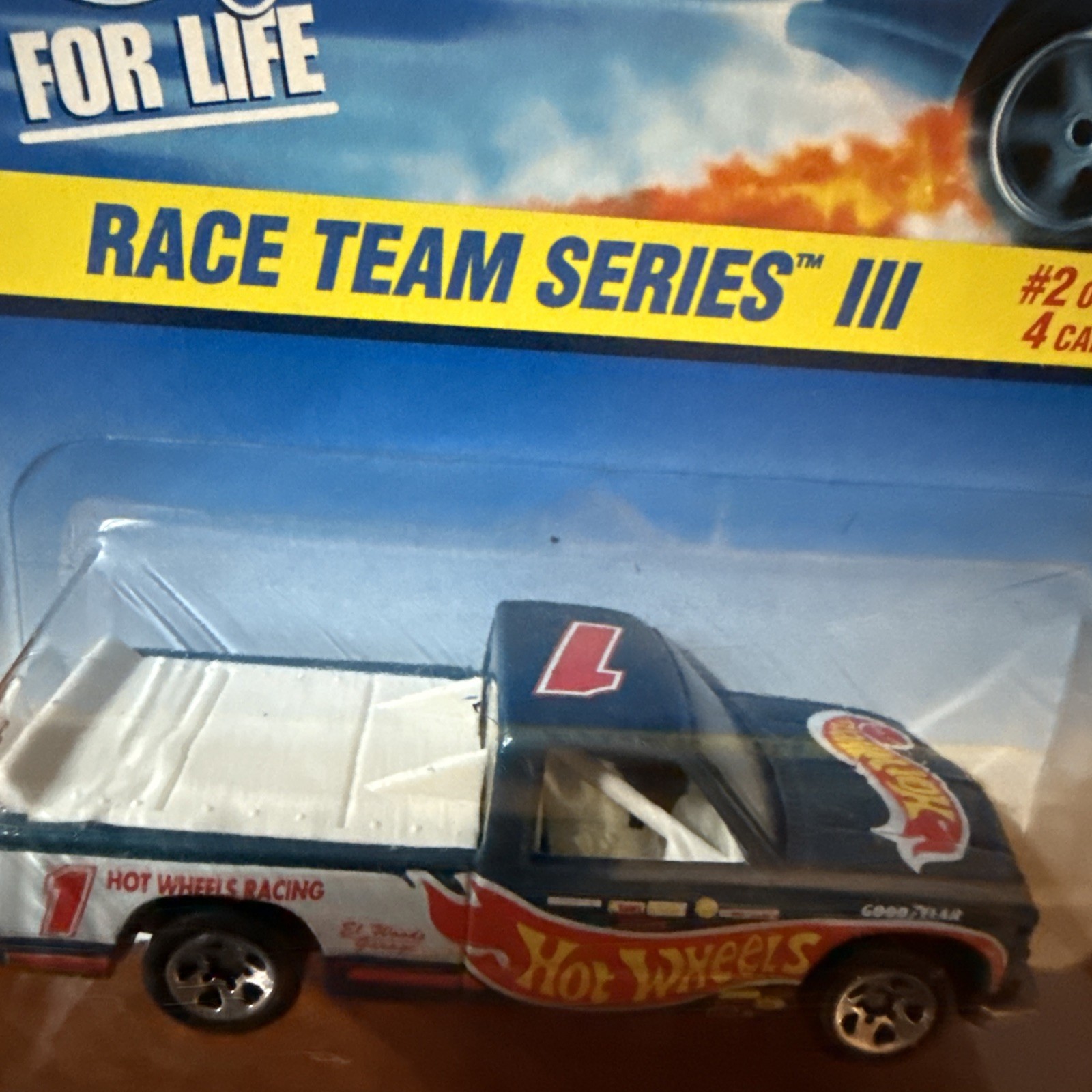 Hot Wheels #534 Race Team Series lll 2/4 Chevy 1500 Blue