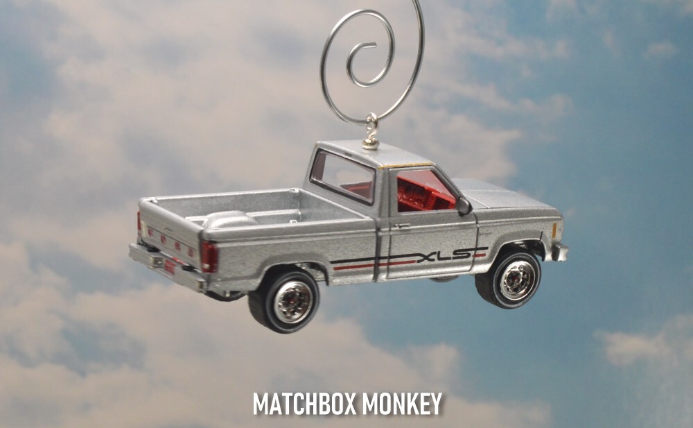 1983 Ford Ranger XL Pickup Truck Custom Christmas Tree Ornament 4X4 RARE Adorno