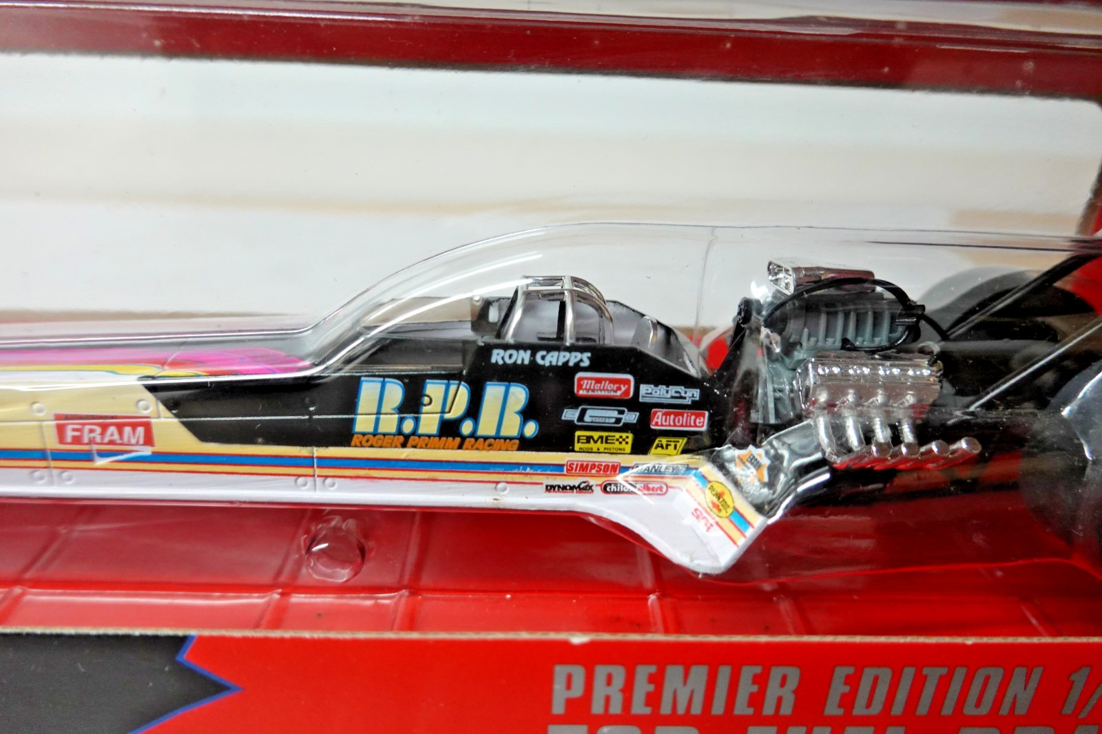 Racing Champions 09711 1996 R.P.R. Top Fuel dragster Premier Edition 1:24 Scale