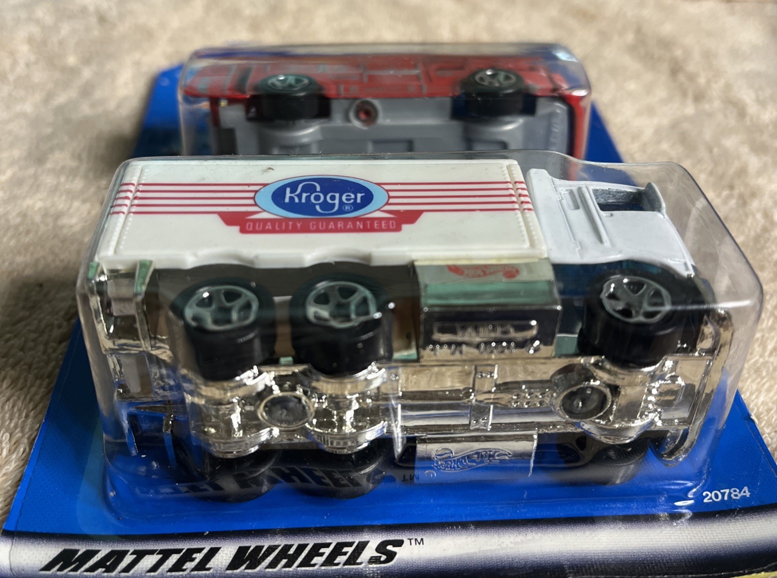 Hot Wheels Kroger 2 Pack W/ Fire Truck and Kroger.Truck