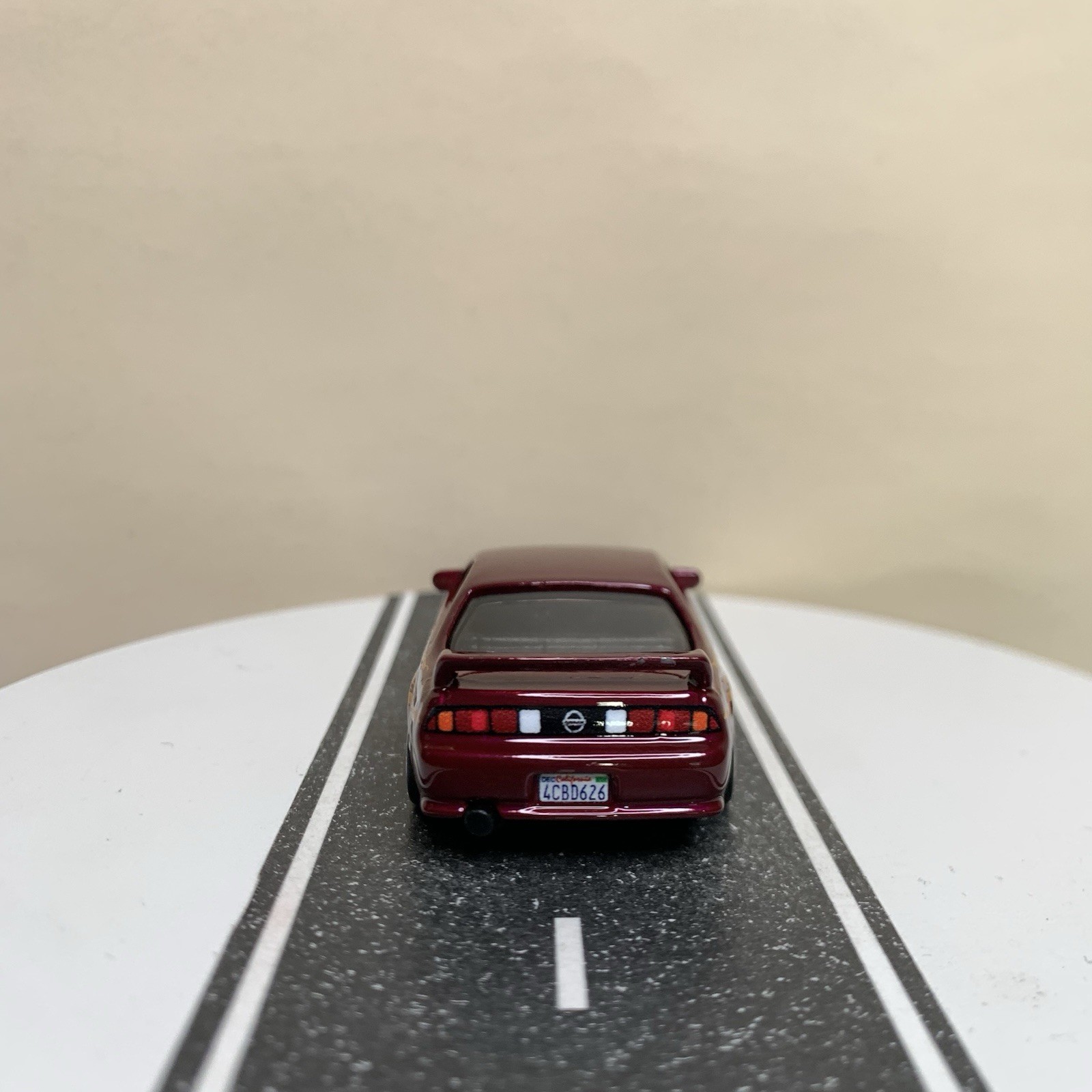 Hot Wheels Premium Fast & Furious 1997 Nissan 240SX S14 Dark Red w/6 Spoke NM