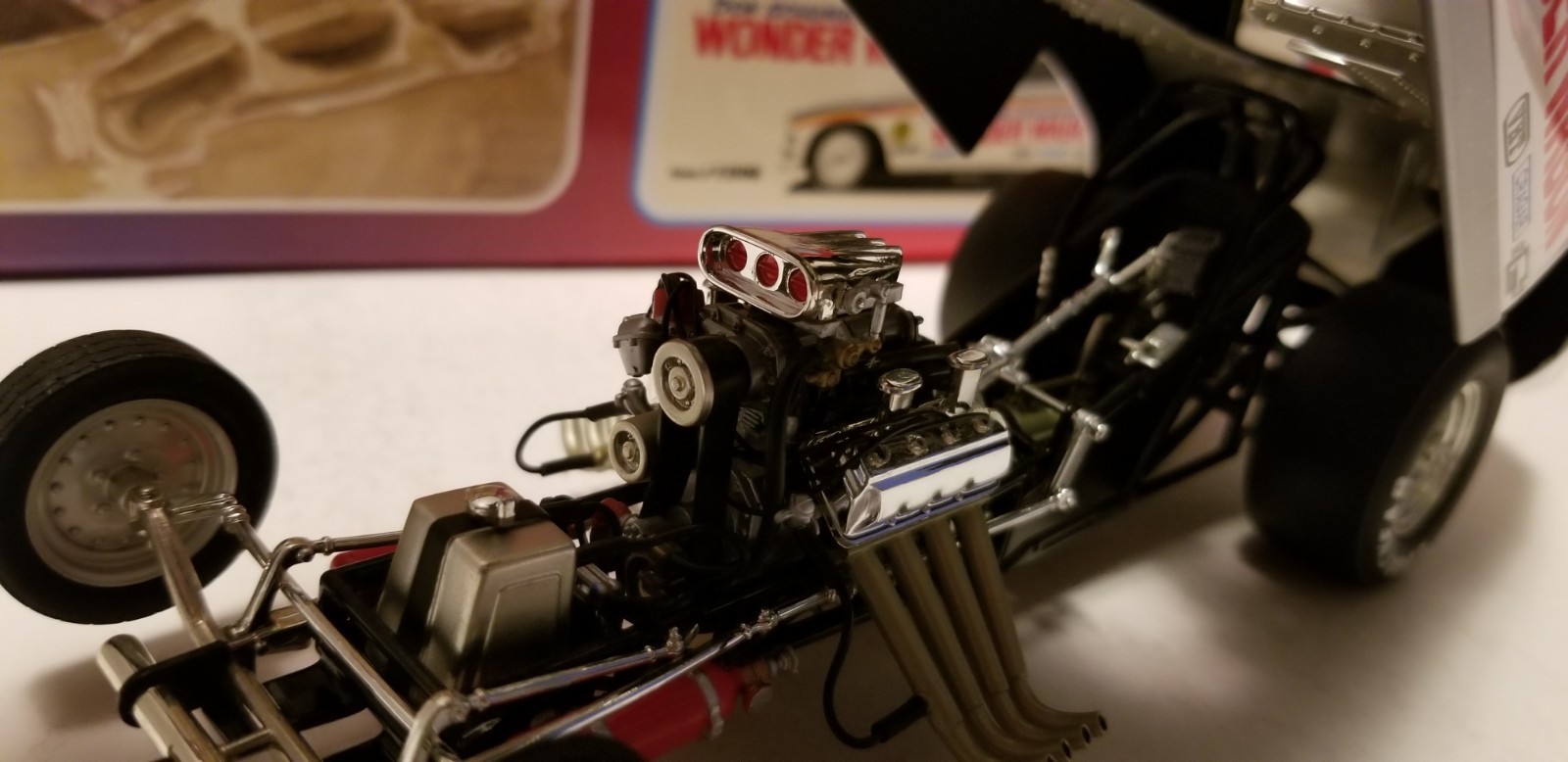 Don Schumacher “WONDER WAGON” Barracuda Funny Car 1/24 1320 FLOPPERS “RARE”