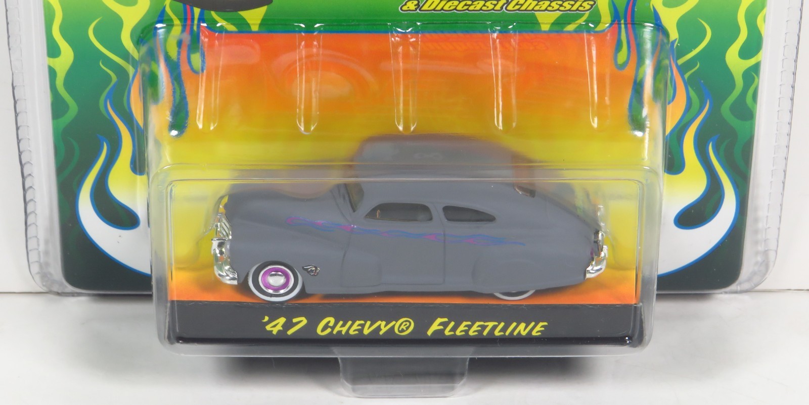 Jada Road Rats 1947 Chevy Fleetline Primer Gray Rat Rod 47 Chevrolet Car 1:64