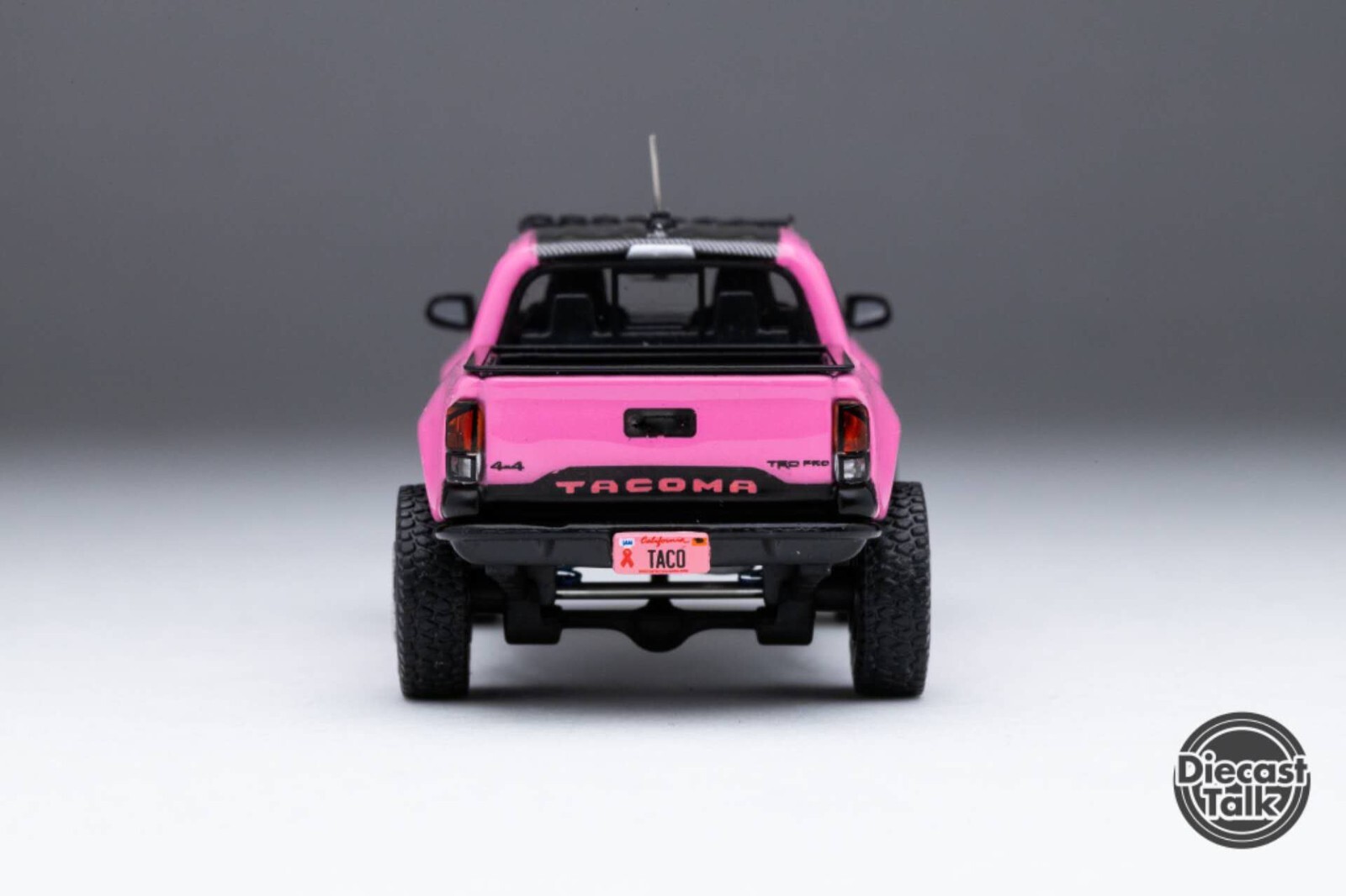 GCD 1:64 Toyota Pink Taco 2.0 Tacoma Pre-Runner TRD PRO Widebody
