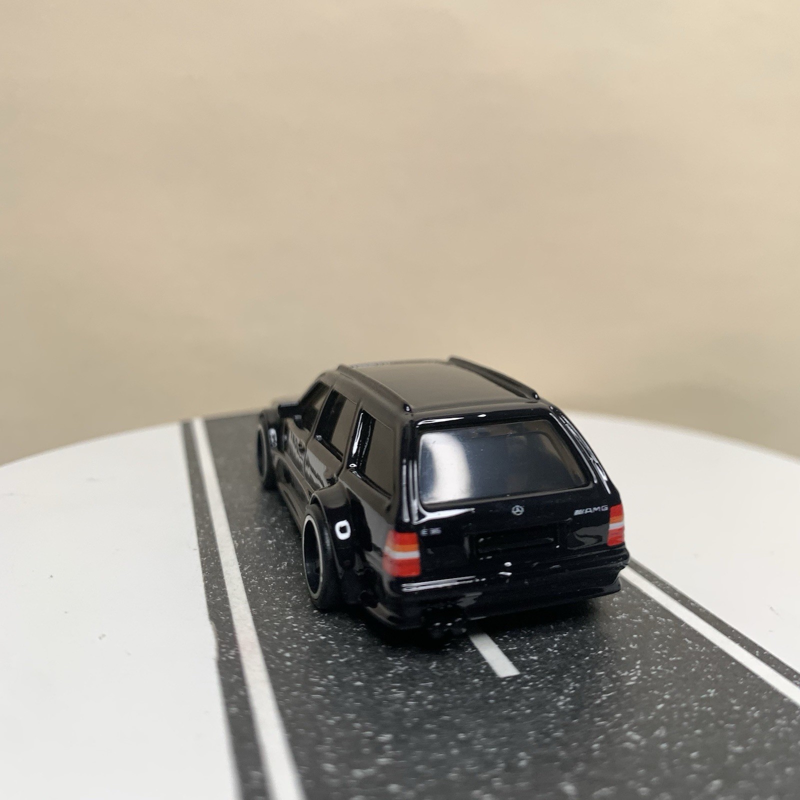 Hot Wheels Premium Boulevard #60 Mercedes-Benz AMG E36 Estate Wagon Custom Black