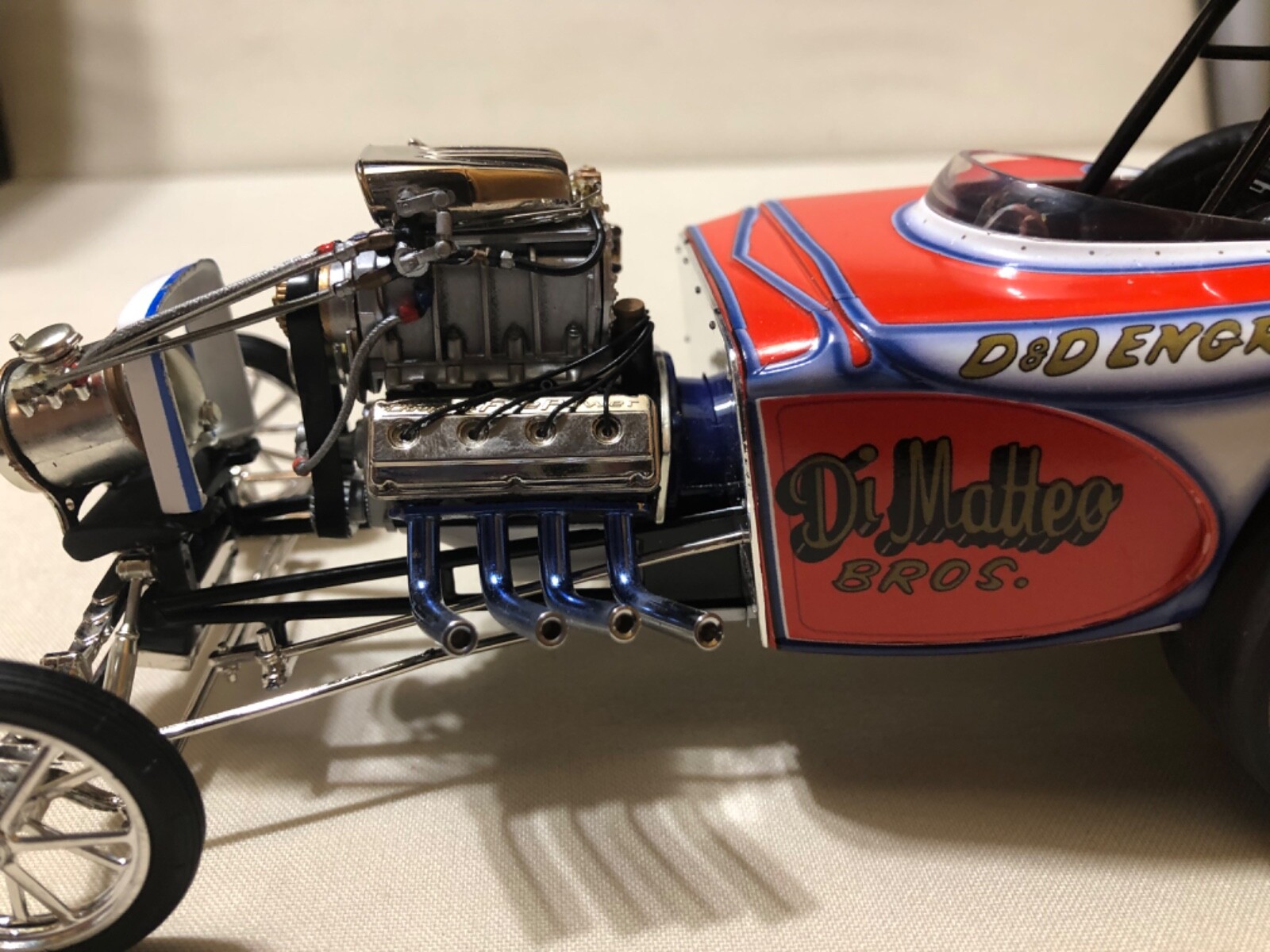 DI MATTEO BROS BANTAM FUEL  ALTERED GASSER 1/18 DIECAST ACME LTD NHRA #A1800807