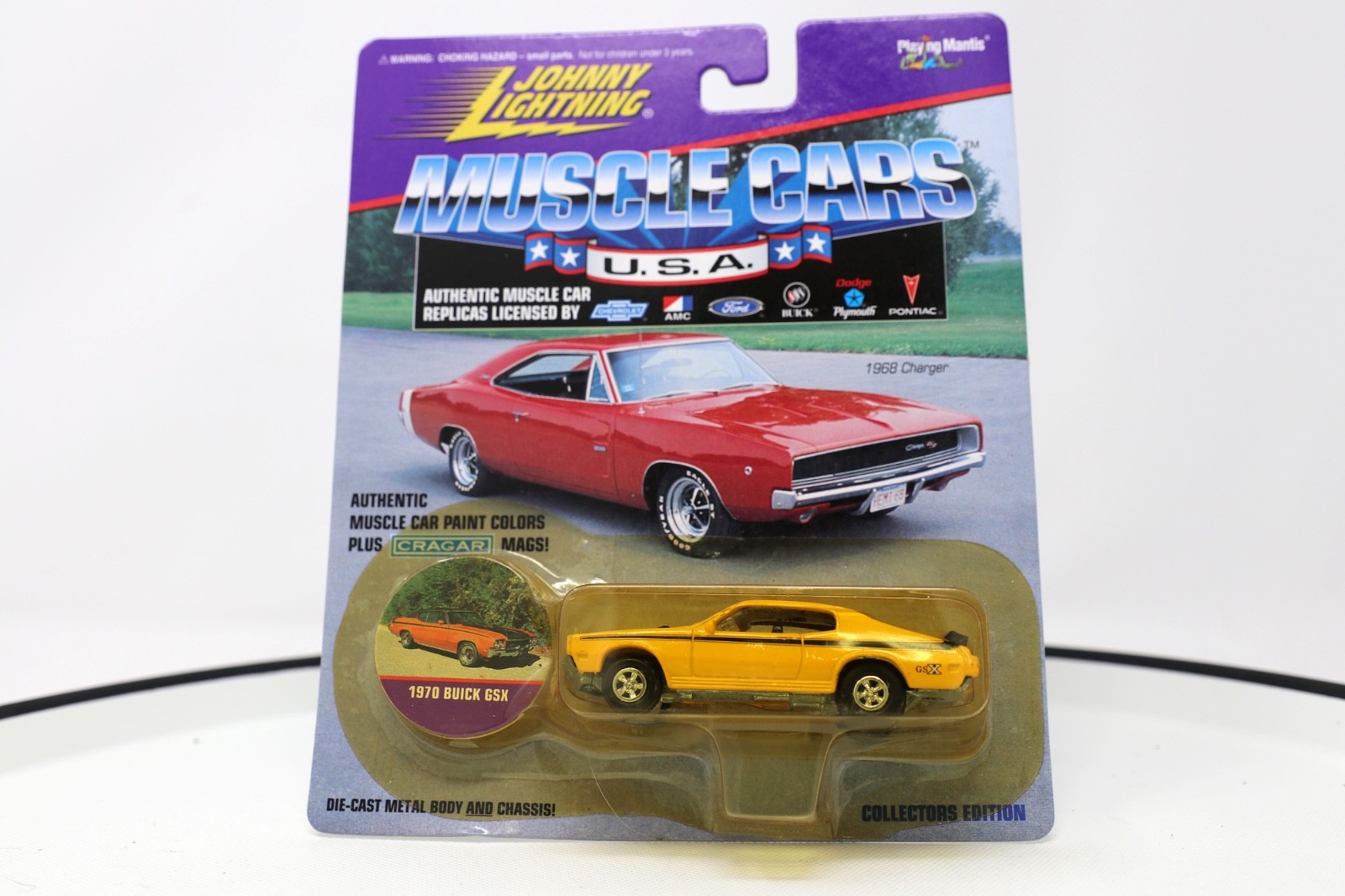 Johnny Lightning Muscle Cars USA – 1970 Buick GSX – Yellow MOC