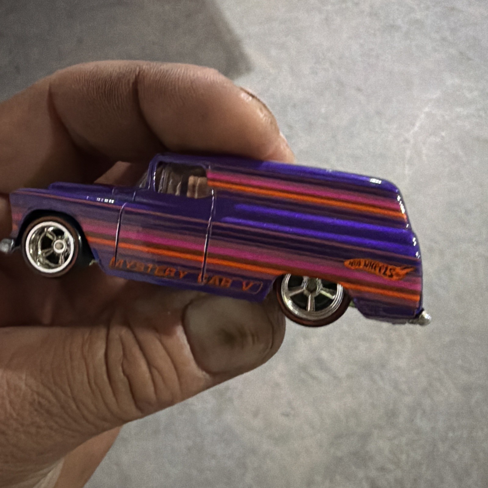 Hot Wheels 1955 Chevrolet Chevy Panel Truck Mystery Car 2006 Diecast loose