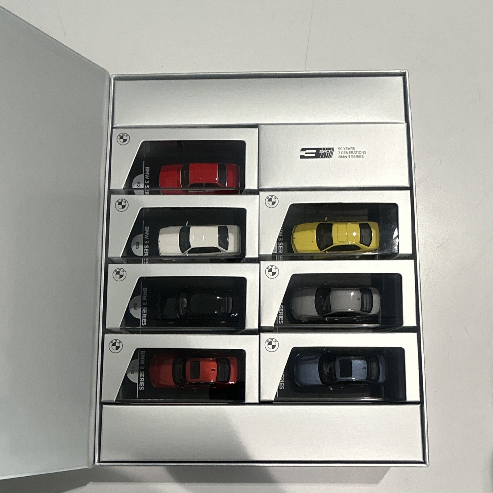 Almost Real BMW 3 Series 50 Years 7 Generations 1:64 Diecast Set Limited