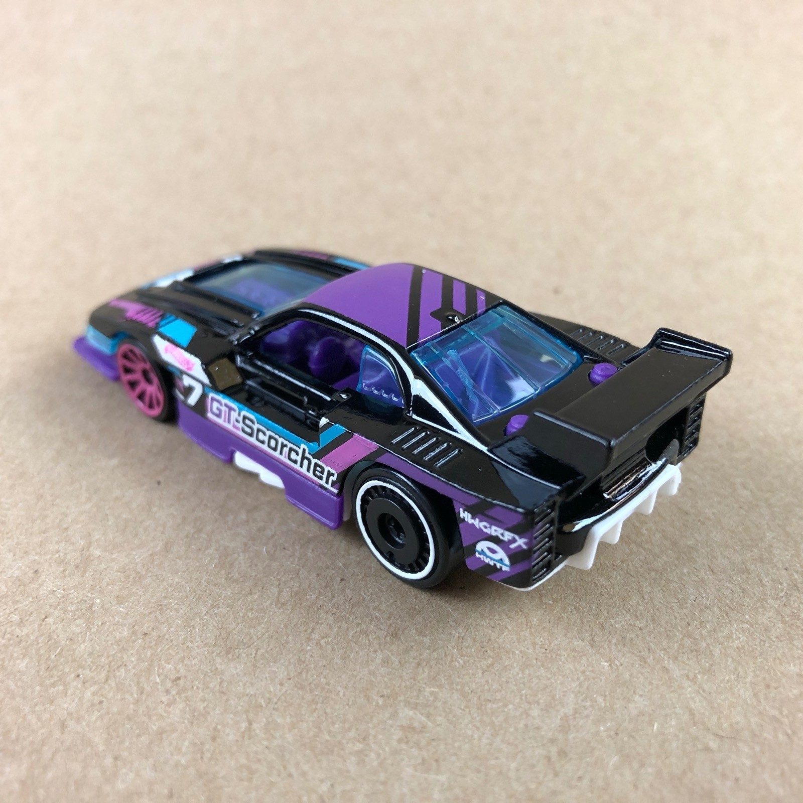 Hot Wheels GT-Scorcher 89/250 Purple 2024 Lets Race 2/5 1:64 Diecast Car Loose