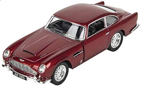 KiNSMART Aston Martin DB5 1963 Candy Apple Red Hardtop 1/38 O Scale Diecast Car