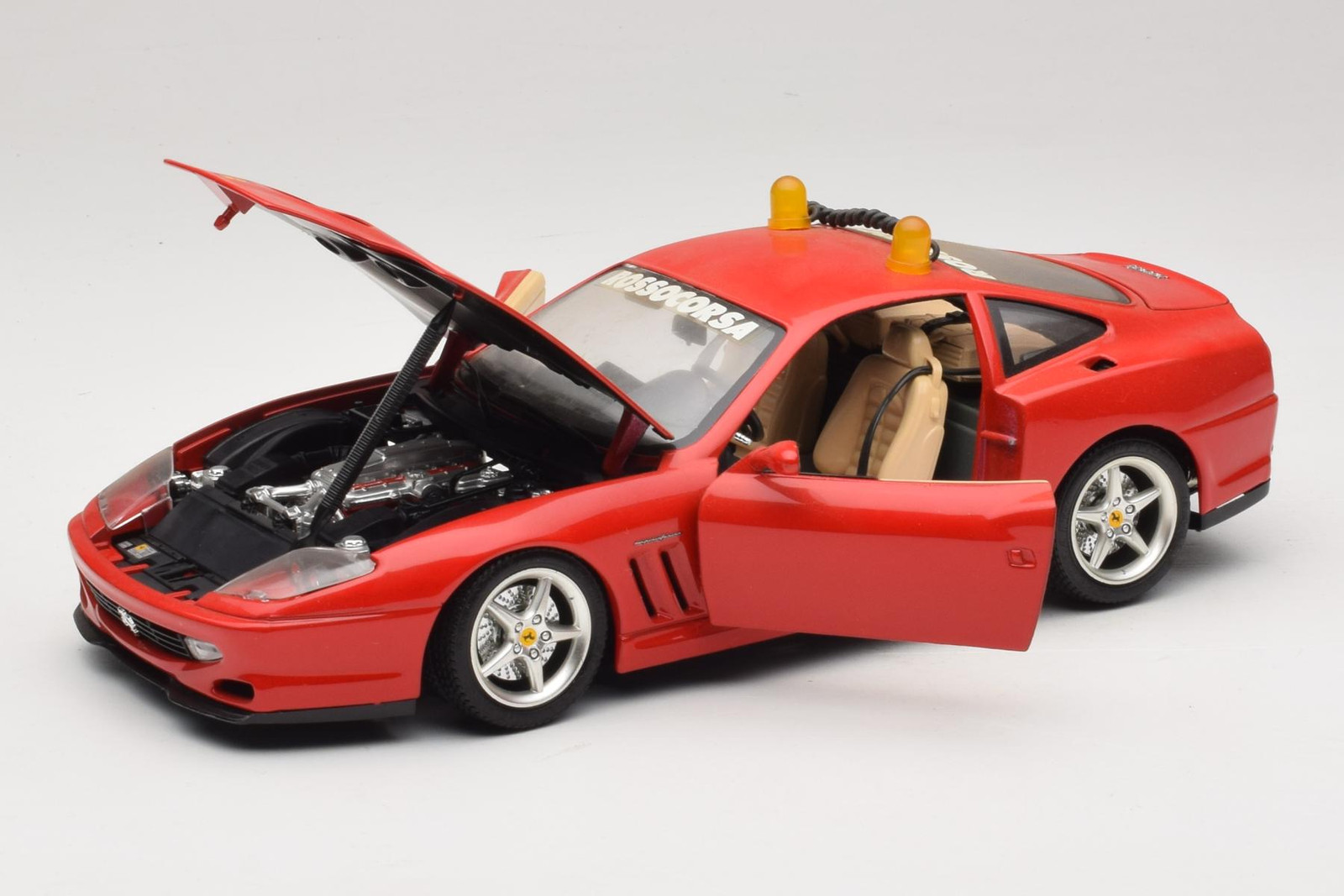 Ferrari 550 Maranello Safety Car Rosso Corsa Red 1:18 Bburago | 3064-P1