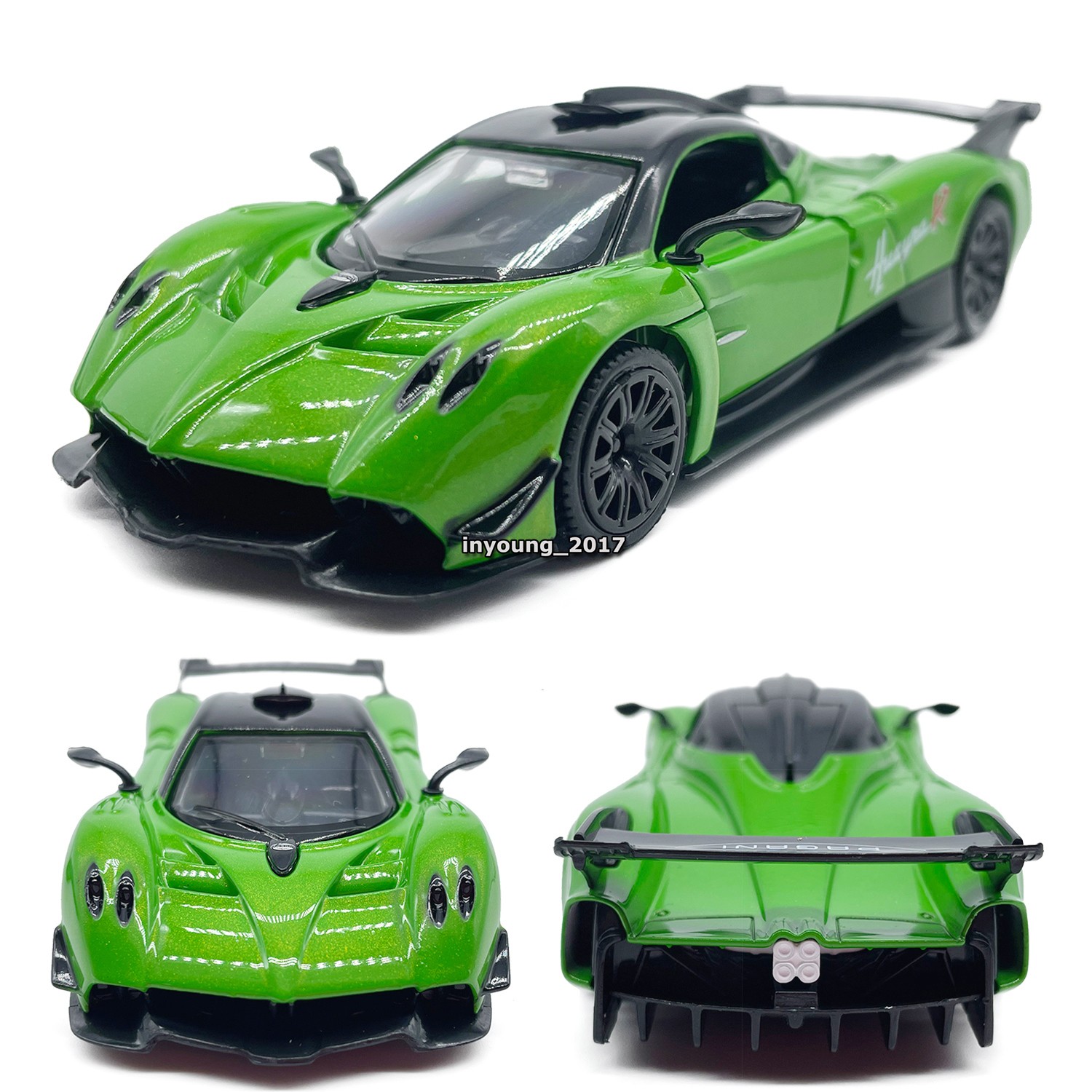 1/36 Pagani Huayra R Model Toy Car Diecast Toy Vehicle Boys Toys for Kids Gifts