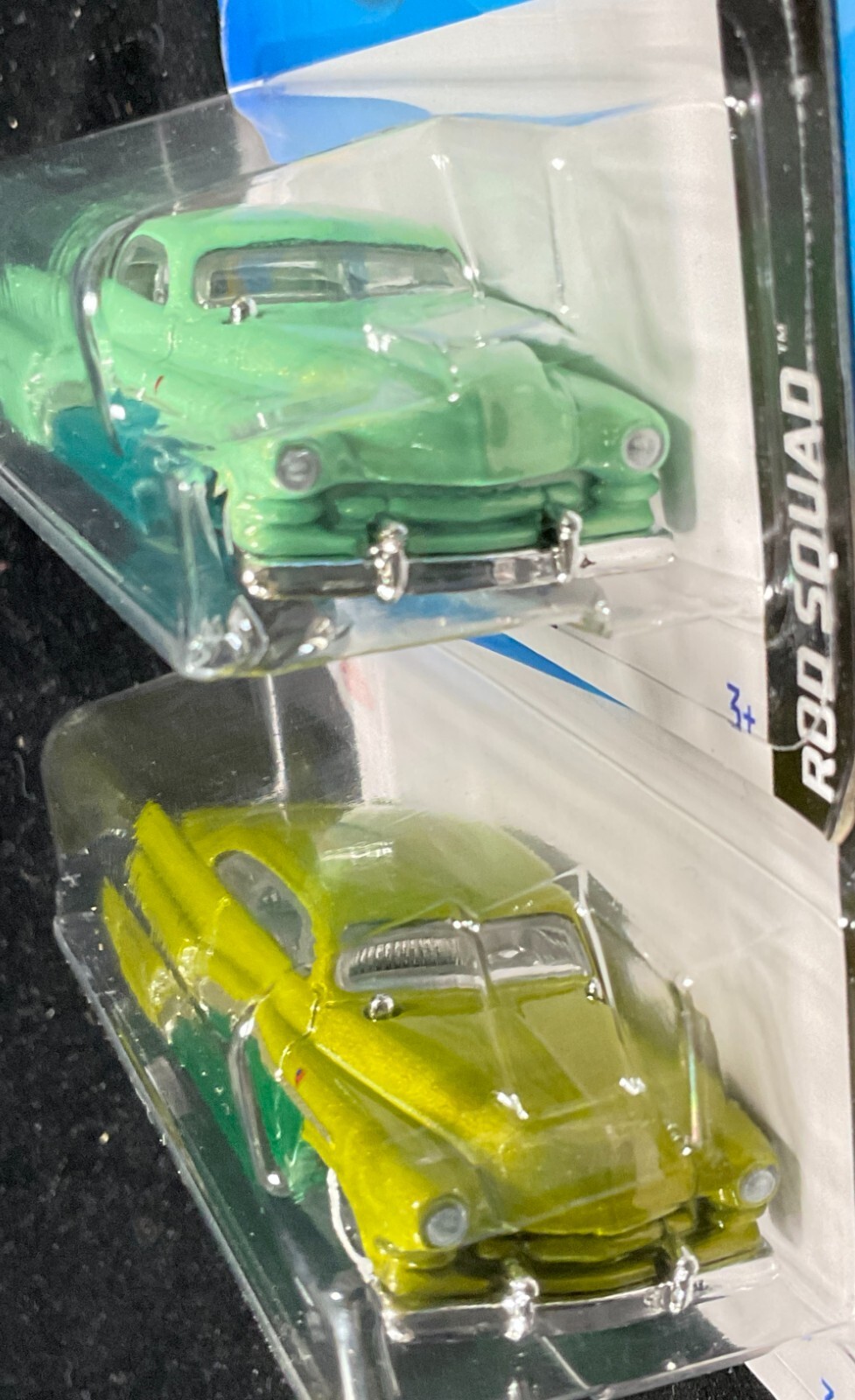 HOT WHEELS 2025,HIROHATA MERC #46, Mercury, Purple, w/ Green Rod Squad, Lot of 3