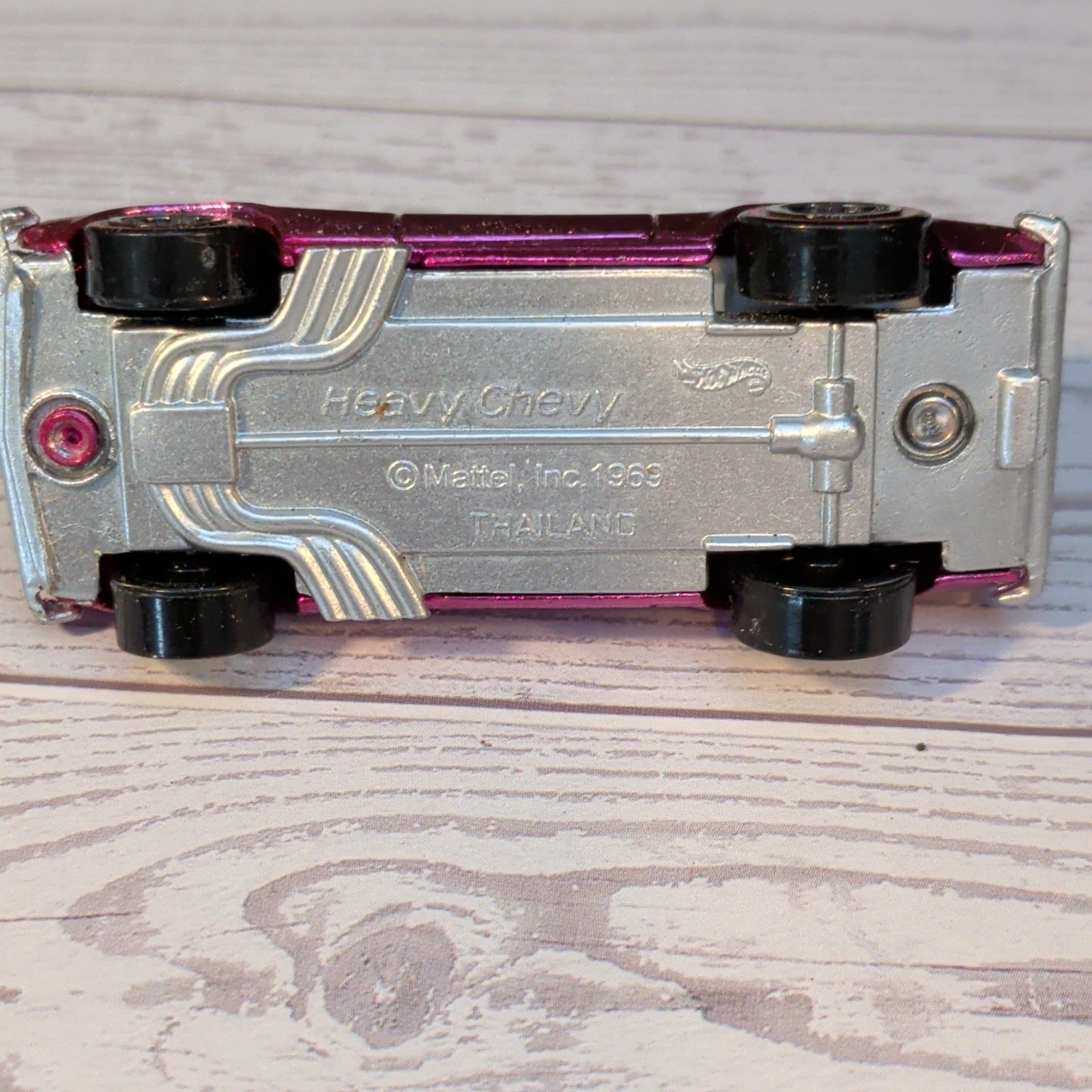 Hot Wheels Classics Heavy Chevy Spectraflame Pink 9/30 Redline 5SP 2007 Diecast