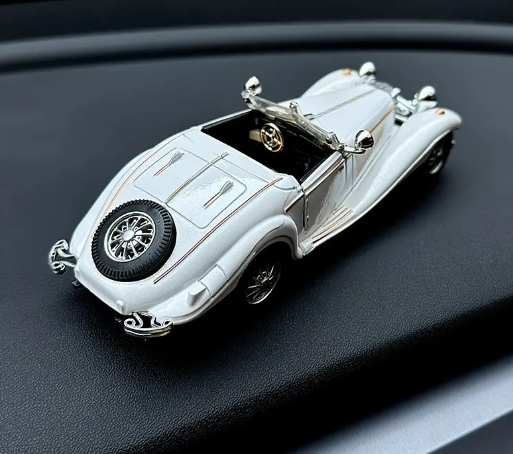 1936 Mercedes Benz 500K Inspired Alloy Car Model Diecast Classic