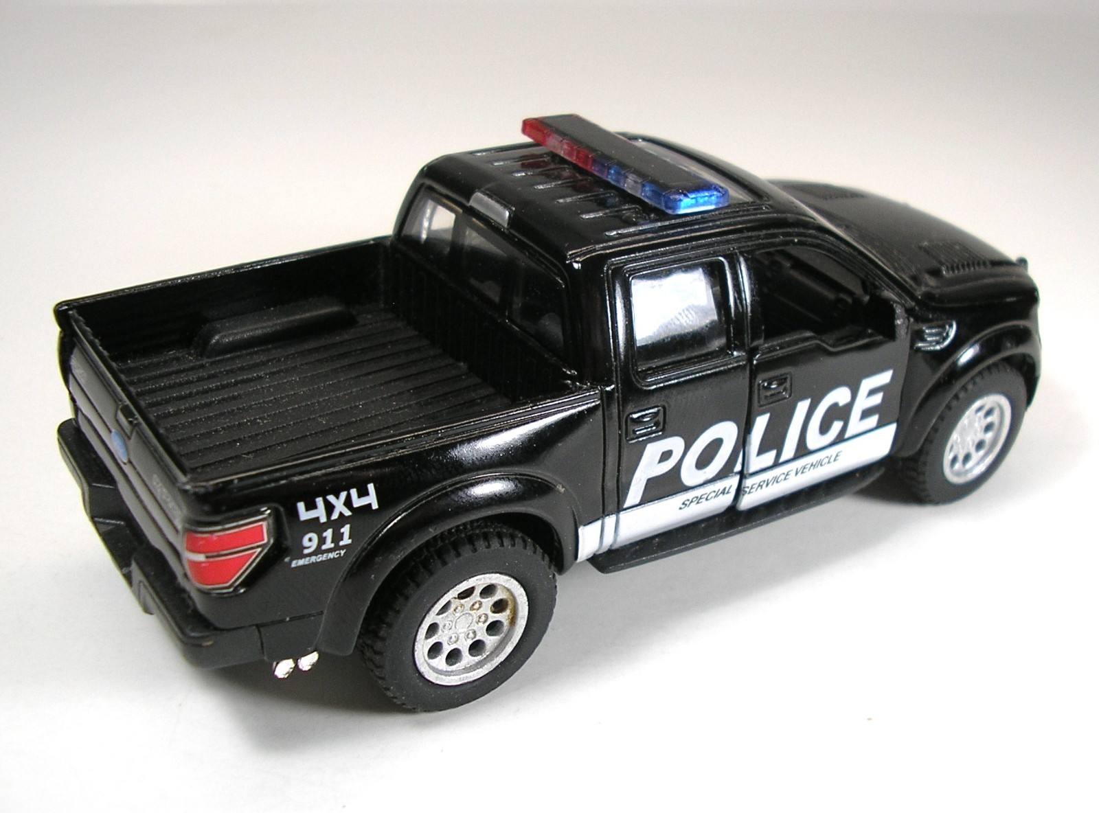 Lot of Kinsmart 2013 Ford F-150 SVT Raptor 1:46 diecast trucks Police & regular