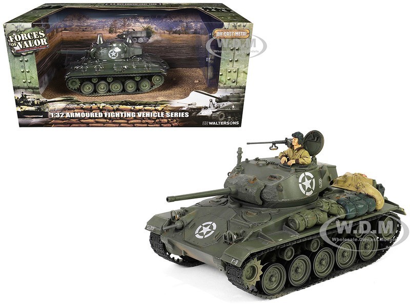 M24 CHAFFEE TANK “8TH AD 36TH TB-US ARMY” 1/32 BY FORCES OF VALOR 801002 A