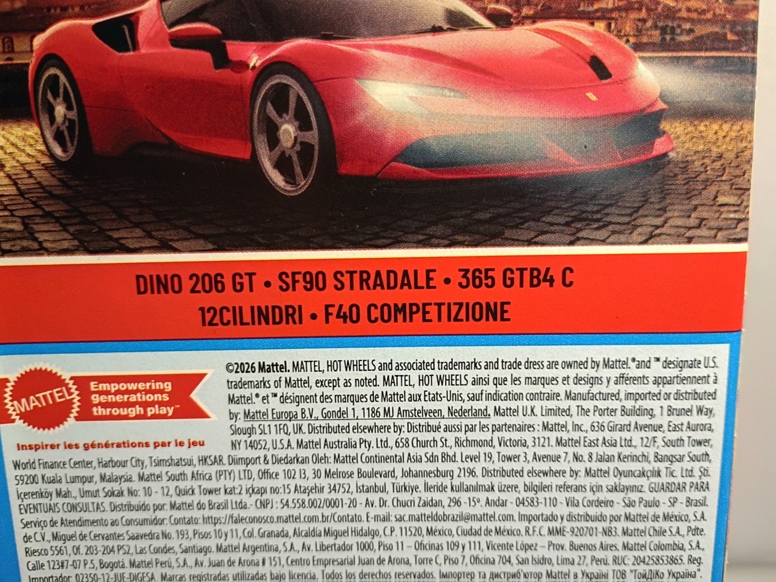 Hot Wheels Ferrari 5 Pack Variety Diecast 1:64 Scale Rare Hard To Find Must See!