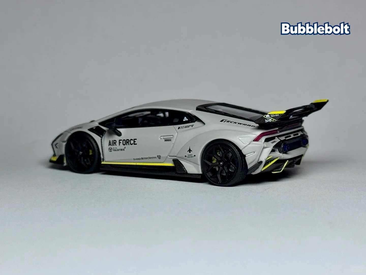 King Model 1/64 Huracan Lilith WBK Air Force TeckWrap Resin Car GT Show 2026