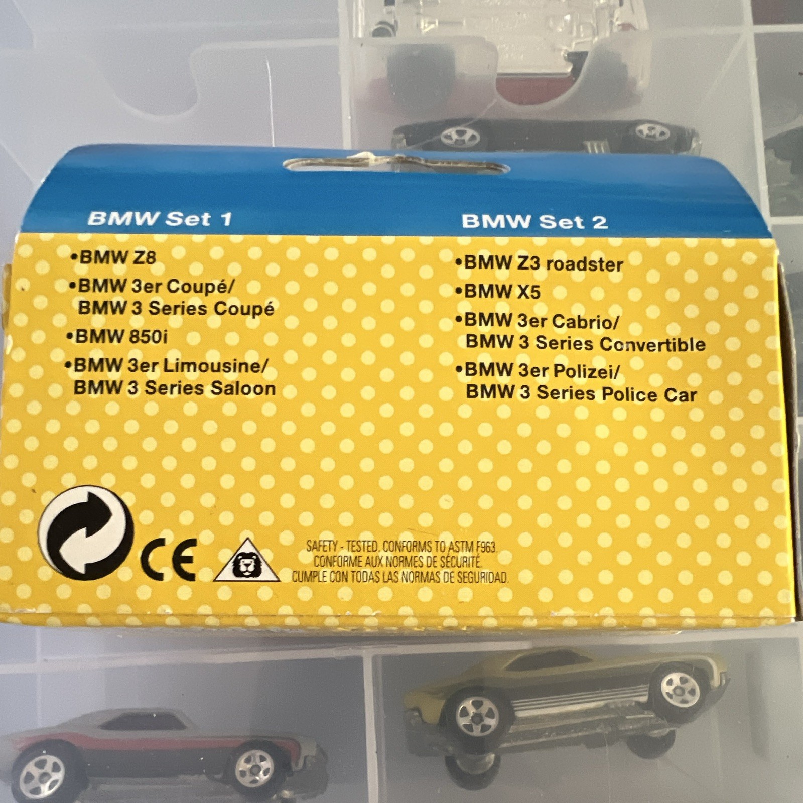 BMW 3 Series Saloon (3er Limousine) Red Diecast Car Age 3-4 Years