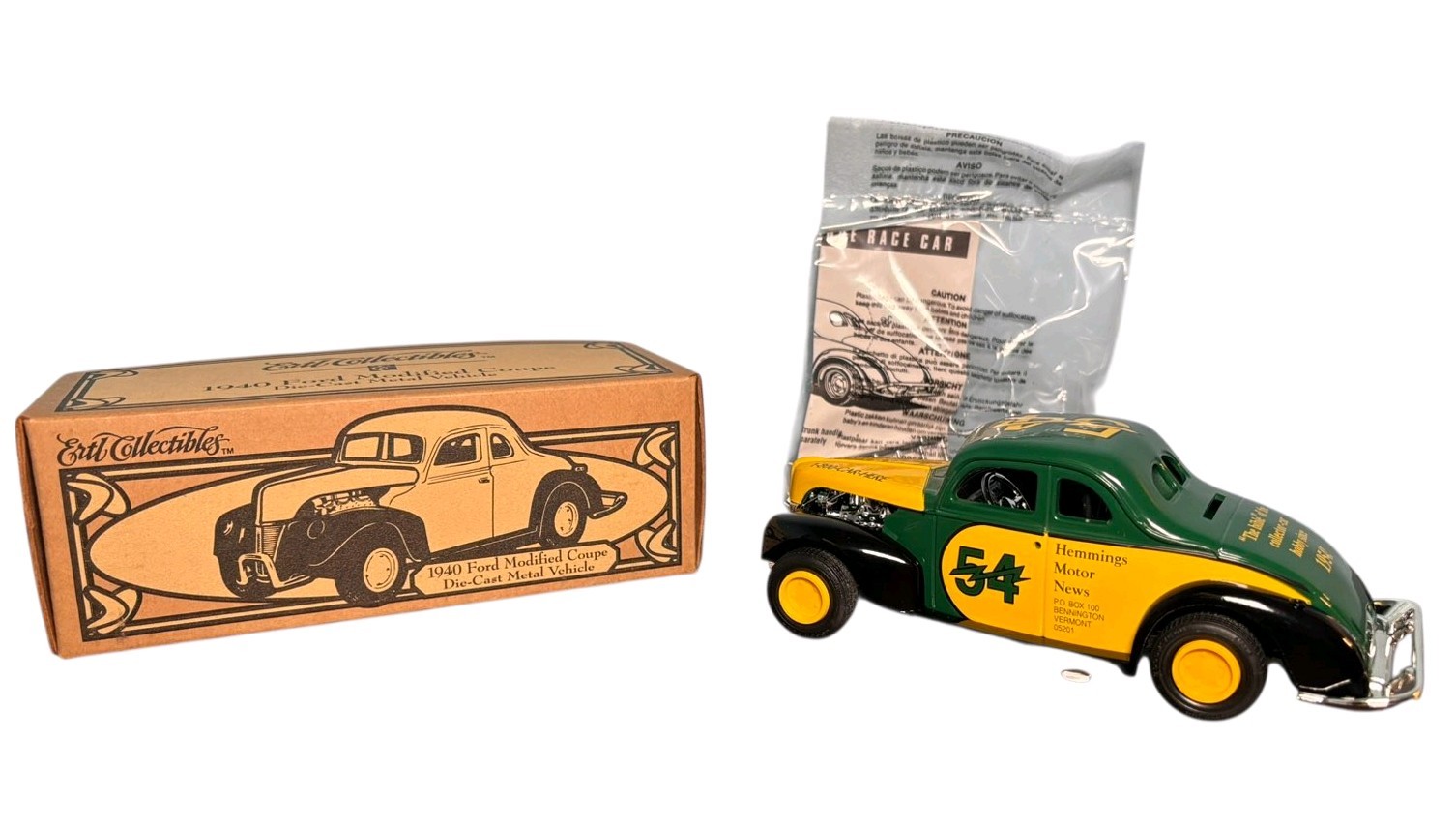 Ertl Collectibles Bank Hemmings Motor News DieCast 1/25 Ford Coupe