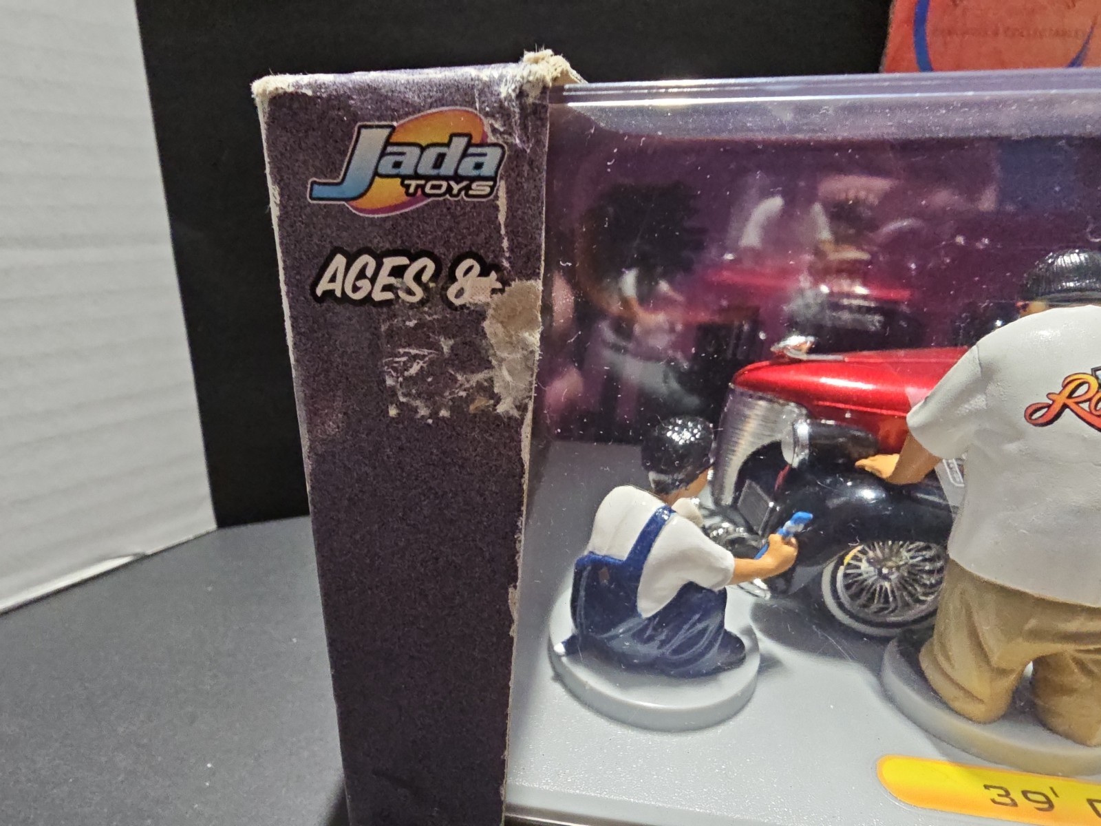 🔥Vntg 2003 Jada Toys Homie Rollerz ’39 Chevy Delivery With Figures 1:24 NISB🔥