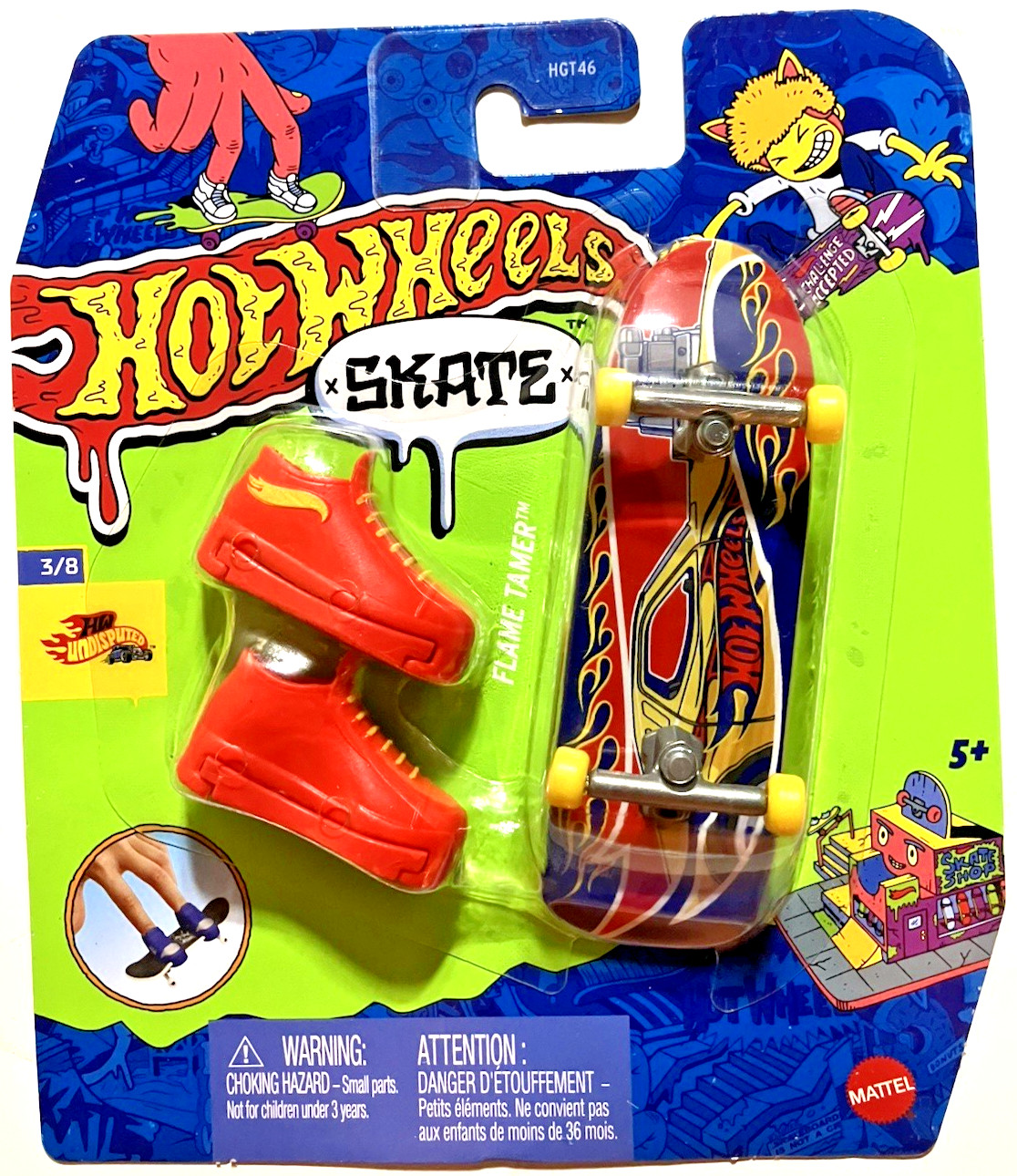 Hot Wheels ~ SKATE ~ Fingerboard Skateboard ~ 3 SERIES ~ Lot Of 3 ~ BRAND NEW