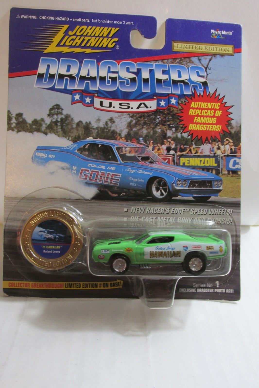 Johnny Lightning Dragsters USA 71 Hawaiian Limited Edition