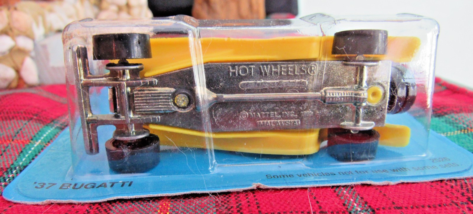 1988 Hot Wheels ’37 Bugatti on Classic card with white walls. Item # 2526.