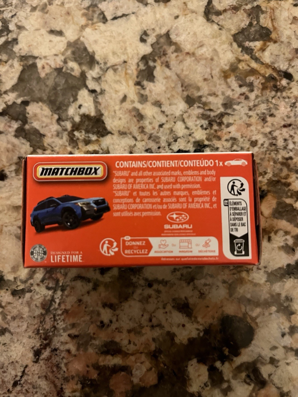 2023 Subaru Outback Wilderness 99/125 Matchbox 2026 POWER GRABS JHP96 NEW 2026