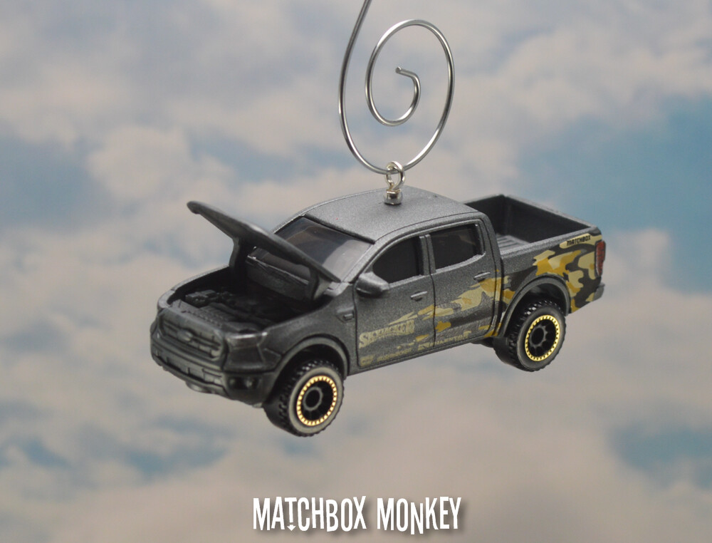 2019 Ford Ranger Pickup Truck Custom Christmas Tree Ornament 4X4 Adorno Camo