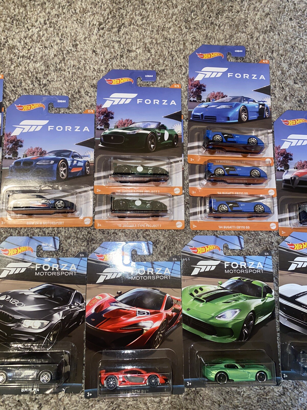 Hot Wheels Forza Lot – Read Description – Walmart Exclusives –