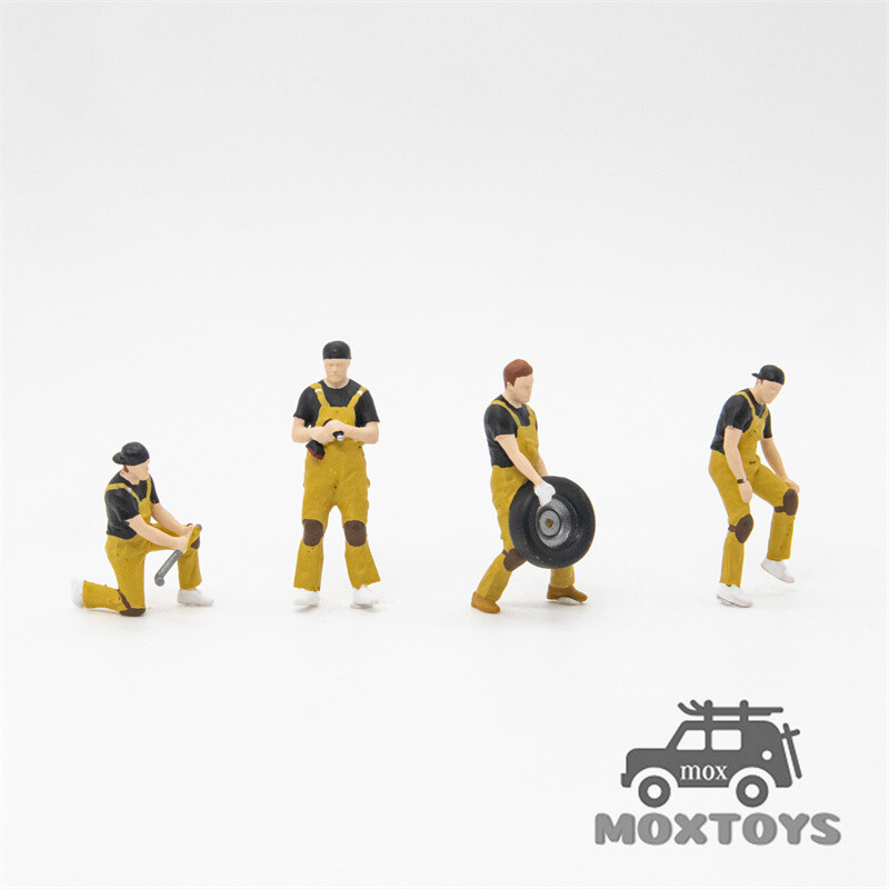 Mini Station 1:64 RWB-Targa Beetle T1 Van Trailer Set Mooneyes Model Car