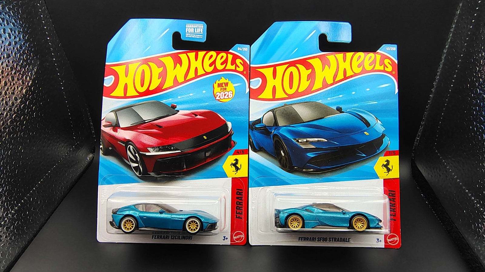 Custom Hot Wheel Ferrari 2 Pack SF90 12Cilindri Teal WSwap OOAK NoScalpCustoms